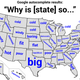 Illustration for article titled Autocomplete map of the U.S. asks why your state is so ___________